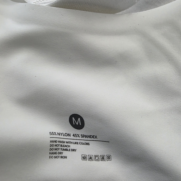 White Seamless Bra - Picture 4 of 4